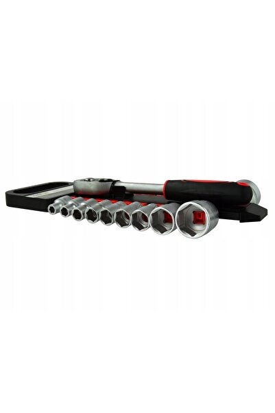 Keltin Set de chei tubulare 8-32mm cu clichet de 1/2 " și 19 piese.