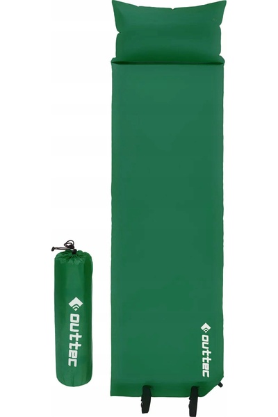 NO BRAND Saltea autogonflabilă Karimata pentru trekking cu pernă 186x53x2,5cm