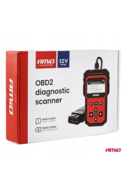 AMIO OBD2 V410 LCD INTERFAȚĂ DE DIAGNOSTICARE SCANNER ERASEARE EREURI