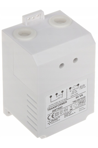 Pulsar Sursă de alimentare 18V AC 20V AC 60VA TRZ 60/18/20