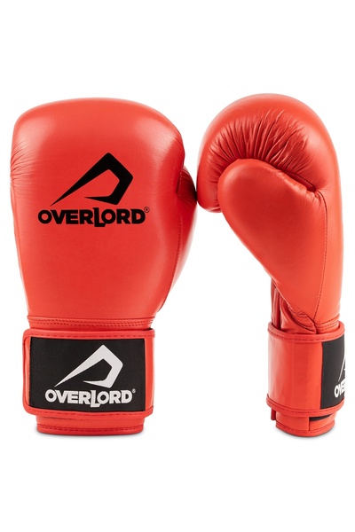 OVERLORD Mănuși de box campion roșii 14oz