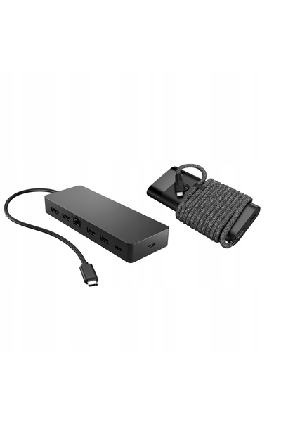 HP Stație de andocare universală cu adaptor de alimentare de 65W, hub USB-C R...