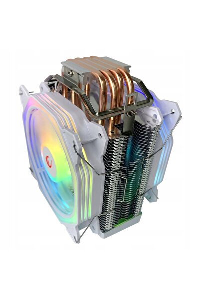 Rampage Cooler CPU OCTAGONC60-WHITE LGA1700/AM5 1800RPM 2x 120mm ARGB P