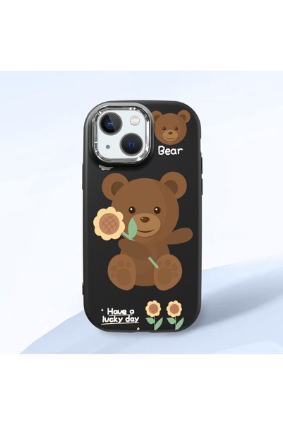 Hontinga حافظة متوافقة مع هاتف iPhone 13 Mini، حافظة حماية للكاميرا من السيلي...