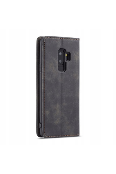 NO BRAND Husă tip carte pentru Galaxy S9+, Portofel Spacecase, din piele moal...