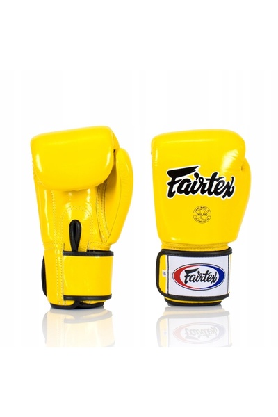 Fairtex Mănuși de box BGV1 Galbene 12 oz