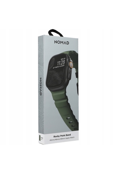 NO BRAND Curea Nomad pentru Apple Watch 10/9/8/7/SE/6/5/4 49/46/45/44 mm, cur...