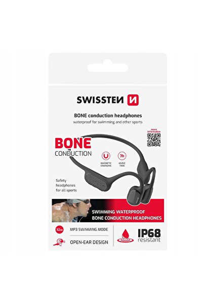 SWISSTEN Căști wireless rezistente la apă pentru înot și alergare 32GB