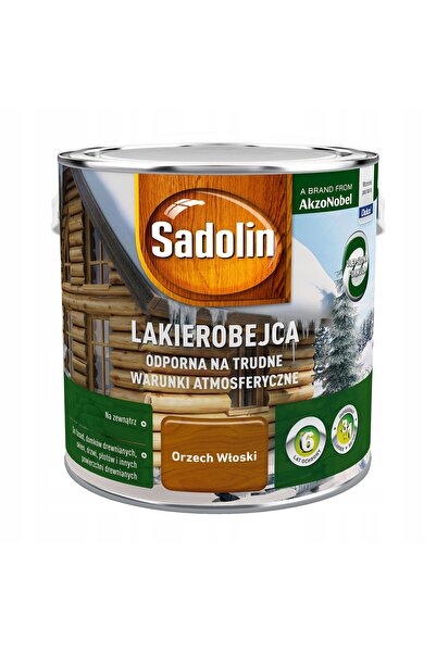 Sadolin Lac rezistent la intemperii 2,5L Nucă