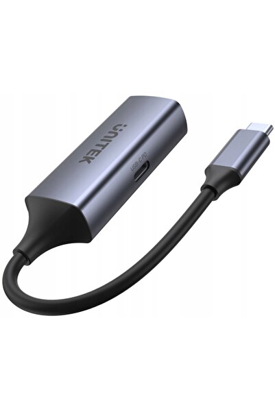 Unitek Adaptor USB TIP-C 3.1 GEN 1 la Ethernet 10/100/1000Mbps, PD 100W