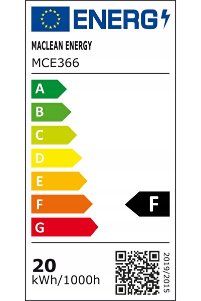 Maclean Aplică LED de perete cu senzor PIR MCE366 20W