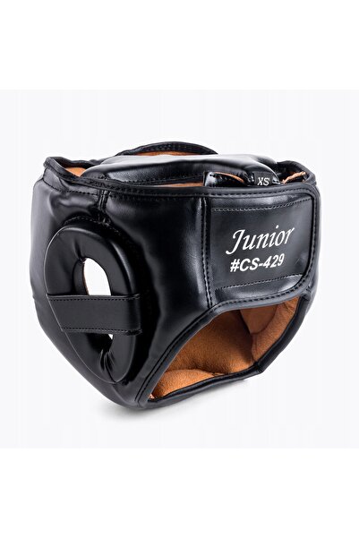 Leone 1947 Casca de box pentru copii Junior neagra XS