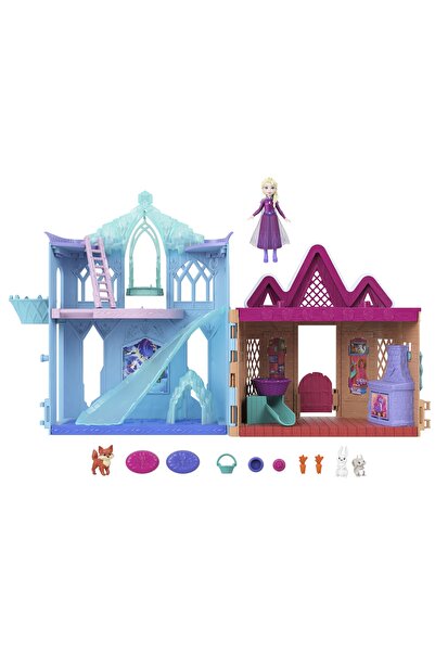 mattel ÎNGHEȚAT ICENIAN ZEPENDE DE ZĂPĂNĂRII CASĂ PALAT CASTEL PĂPUȘĂ ELSA 3 ...