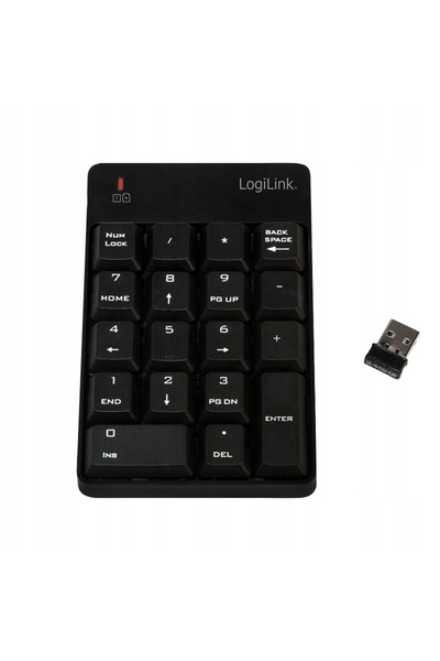 LogiLink ID0120 tastatură numerică wireless 18 taste negru