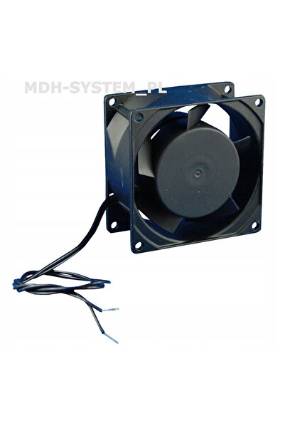 NO BRAND Ventilator de rack cu rulment cu bile, 230V, 80 x 80 x 38mm