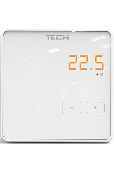NO BRAND Termostat de cameră wireless, controler de temperatură, alb R-8Z