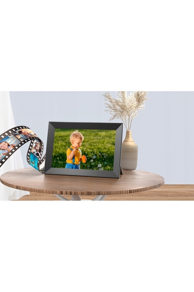 Kodak Ramă foto digitală cu ecran tactil, pentru fotografii și filme, 10,1 " ...