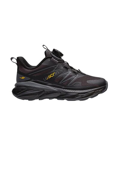 Lescon Athlex 2 Black Lace-Up Boys' Sneaker Sports Shoes