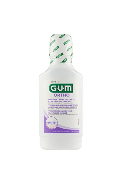 GUM Kit de igienă orală cu lichid pentru aparate dentare