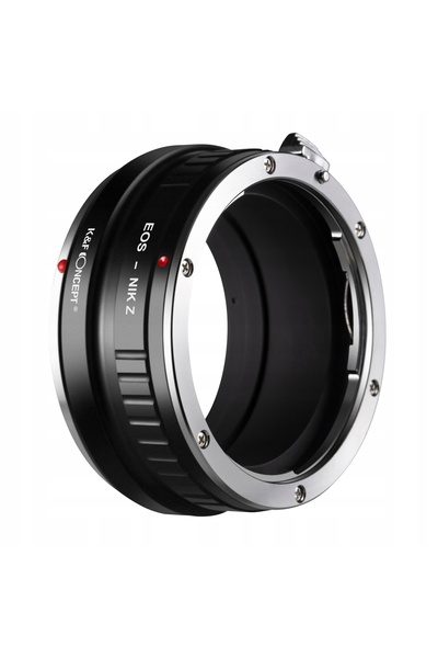 K&F CONCEPT Adaptor CANON EOS EF EF-S la NIKON Z Z5 Z6 Z7 Z9 Z30 Z50 K&F