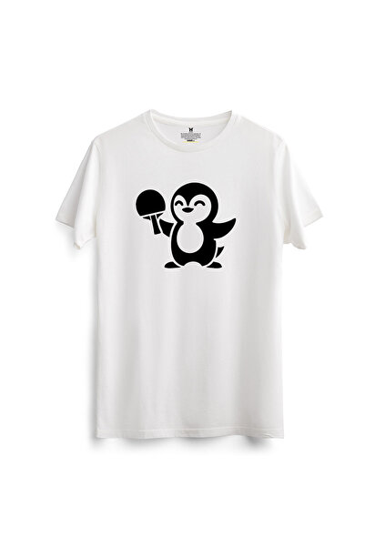hakuof Table Tennis Printed Cotton T-Shirt Table Tennis