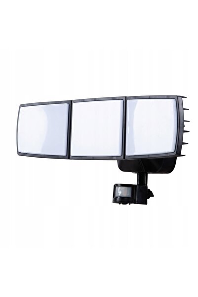 NO BRAND Proiector LED cu senzor de mișcare, cu 3 zone, 30W, IP65, VOLTENO