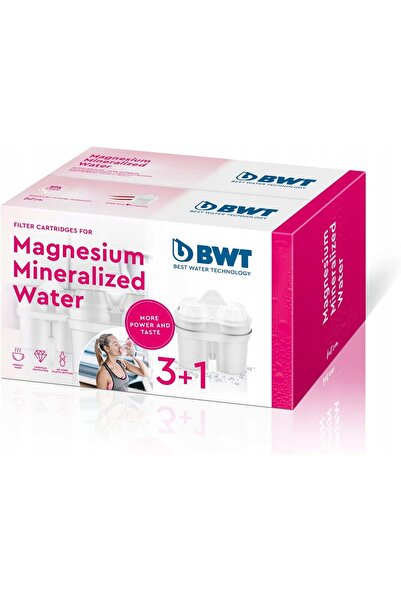 NO BRAND Pachet de reumplere apă mineralizată cu magneziu BWT (1 + 3 bucăți)