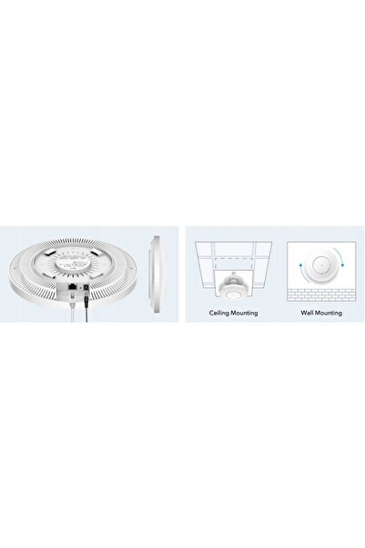 cudy Punct de acces AP1300, router WiFi AC1200 2.4/5GHz, alimentare PoE