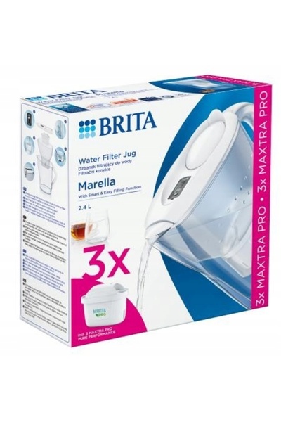 BRITA Cană filtrantă Marella Maxtra + 6 cartușe