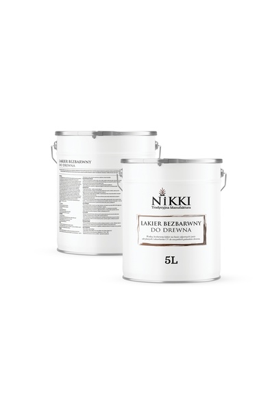 NO BRAND Lac pentru lemn OKLEIN BOAZERII SKLEJKI incolor, cu luciu protector, 5L