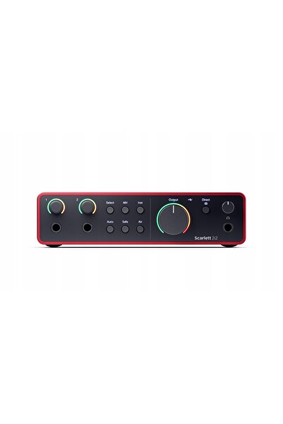 NO BRAND Focusrite Scarlett 2i2 Generația a 4-a Interfață Audio USB + ABLETON...