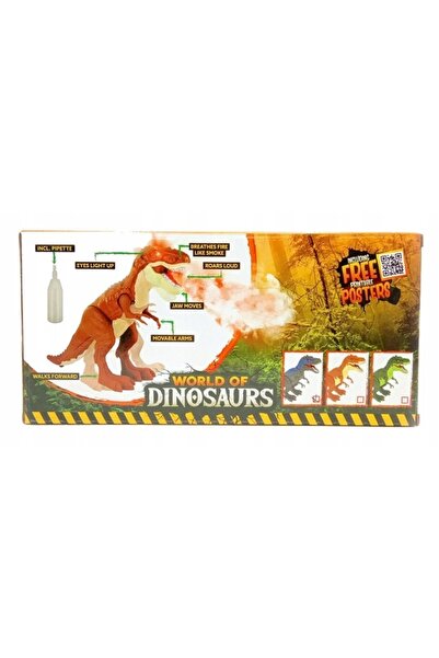 NO BRAND DINOZAVRUL de 32cm merge, respiră, emite sunete