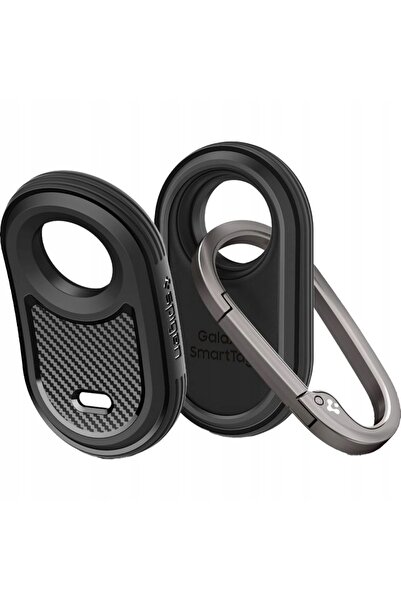 Spigen Husă pentru Galaxy SmartTag2, Carabină tip breloc pentru rucsac și loc...