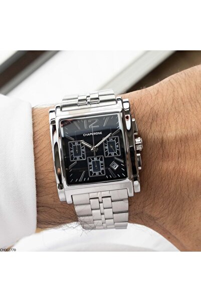 Chaperone Ch002770 Men's Wristwatch with Steel Strap