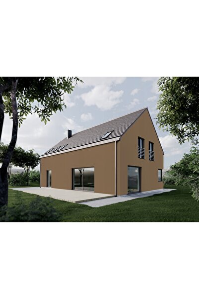 NO BRAND GRUND PENTRU TENCUIALĂ SILICONICĂ, CULOARE CACAO, F545, 15 KG