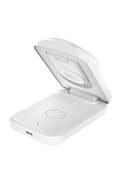 NO BRAND Încărcător magnetic Belkin Qi2 25W, 3-în-1, Pliabil, Adaptor de alim...