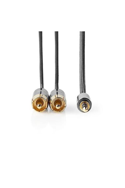 NO BRAND Cablu 2xRCA - Jack 3.5 mm NEDIS 1 m