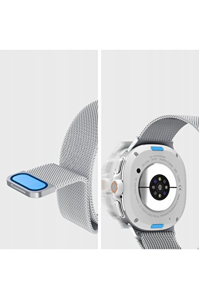 Spigen Brățară Metal Fit pentru Galaxy Watch 8 / 8 Classic, oțel inoxidabil