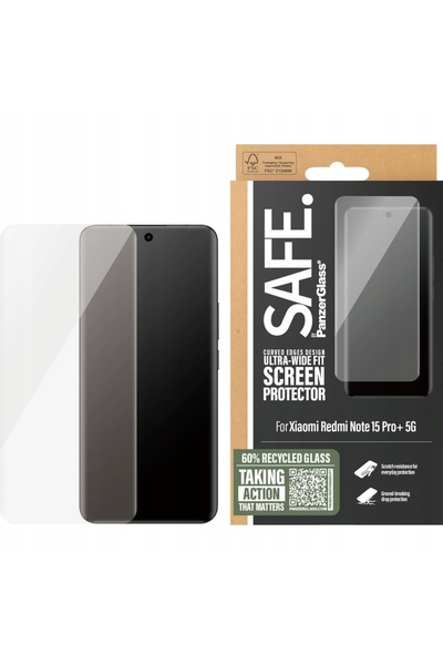 Xiaomi Sticlă securizată PanzerGlass pentru Redmi Note 15 Pro Plus 5G, pentru...