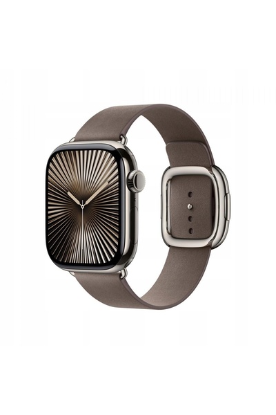 Apple Curea FineWoven 38 42mm L maro-cenușiu