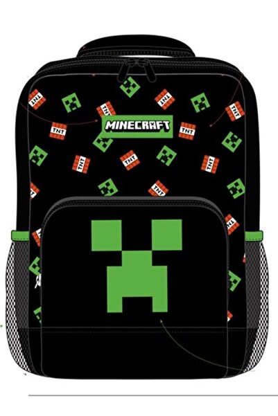 NO BRAND Rucsac școlar MINECRAFT TNT pentru fanii jocului Minecraft 4793
