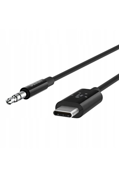 NO BRAND Cablu Belkin ROCKSTAR USB-C/3.5mm jack, 0.9m, negru