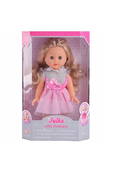 Smily Play LALKA JULKA 33cm interactivă merge, cântă, vorbește 83959