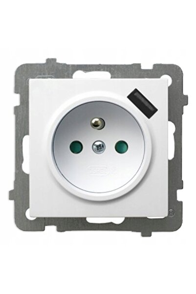 NO BRAND Încărcător USB A 5V 2,1A OSPEL AS GP-1GZPUSB/m/00 ALB