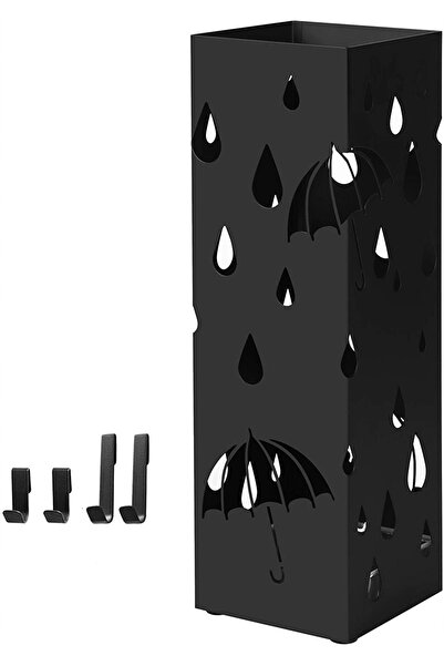 SONGMICS Suport pentru umbrelă CU DRENARE, model negru