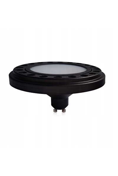 NO BRAND Bec LED AR260WW ar111 gu10 15w 3000k negru mare INQ