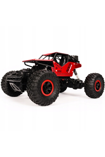 onelove Mașină mare cu telecomandă, vehicul RC off-road 4x4, alimentat cu bat...