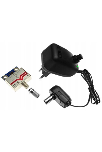 Blow Amplificator de antenă cu sursă de alimentare + Mufă TV tip F-6.5mm 32dB...