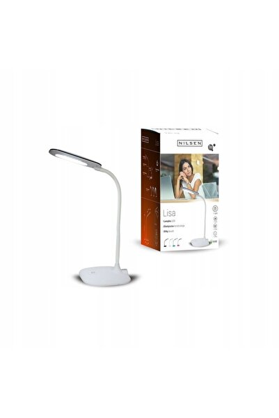 NO BRAND Lampă de birou LED, reglabilă, albă, 6.5W, NILSEN