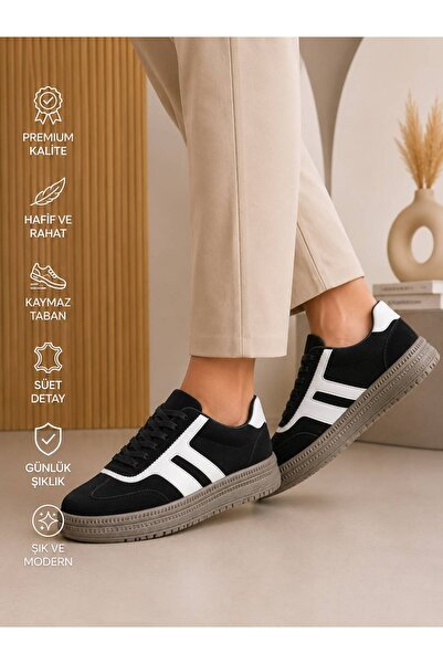 Northoflondon Women's Suede Sneaker Shoes Suitable for Daily Use